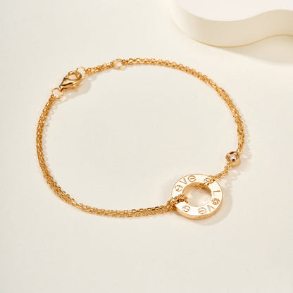 [Luxe Jewelry]LOVE BRACELET 2 DIAMOND