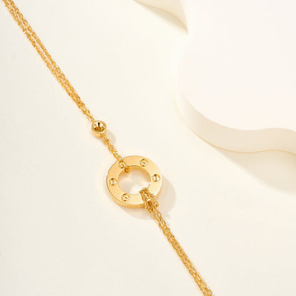 [Luxe Jewelry]LOVE BRACELET 2 DIAMOND