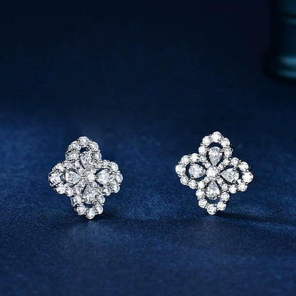 [LUXE NOBLE]LOOP EARRINGS FULL MOTIF DIAMOND 16MM