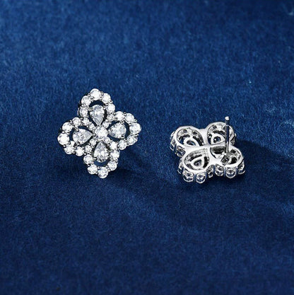 [LUXE NOBLE]LOOP EARRINGS FULL MOTIF DIAMOND 16MM