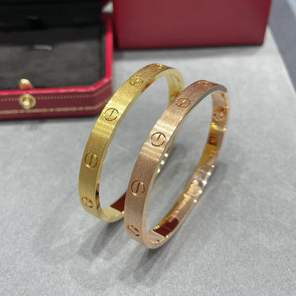 [Luxe Jewelry]LOVE BRACELET 6.1MM BRUSHED