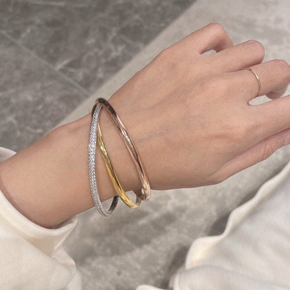 [Luxe Jewelry]TRINITY 2.8MM SMALL BRACELET