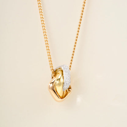 [Luxe Jewelry]TRINITY CUSHION NECKLACE COLLECTION