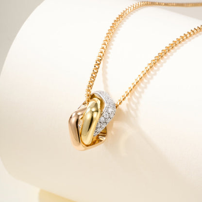 [Luxe Jewelry]TRINITY CUSHION NECKLACE COLLECTION