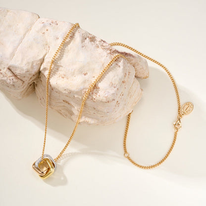 [Luxe Jewelry]TRINITY CUSHION NECKLACE COLLECTION