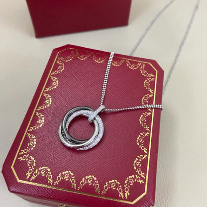 [Luxe Jewelry]TRINITY CERAMIC NECKLACE