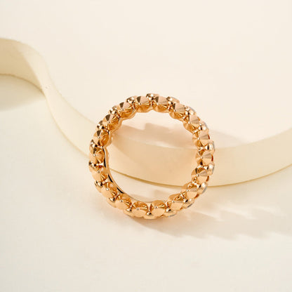 [Luxe Jewelry]CLASH 6.8MM DIAMOND MEDIUM RING
