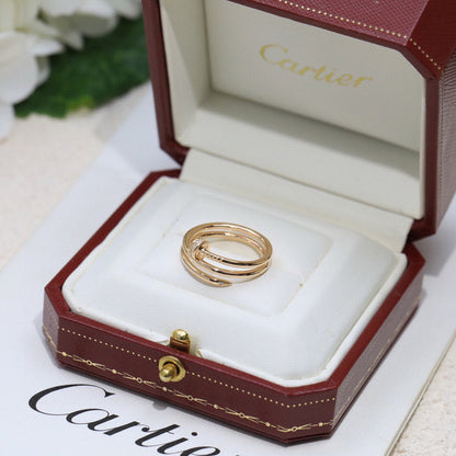 [Luxe Jewelry]JUSTE RING 4.8MM HALF DIAMOND