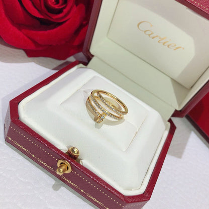 [Luxe Jewelry]JUSTE RING 4.8MM FULL DIAMOND