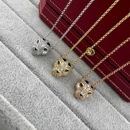[Luxe Jewelry]PANTHERE FULL DIAMOND NECKLACE