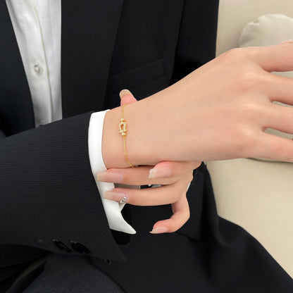 [LUXE NOBLE]FORCE 10 SMALL CHAIN BRACELET