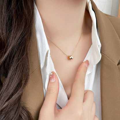 [LUXE NOBLE]BEE MINI PEDANT DIAMOND NECKLACE