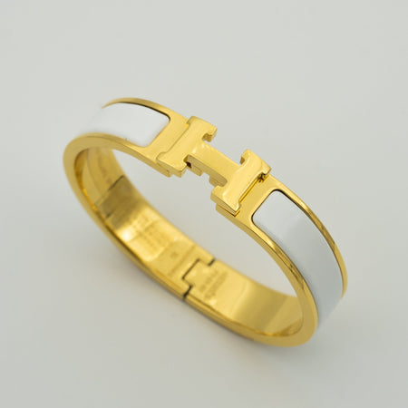 [LUXE NOBLE]H ホワイトブレスレット