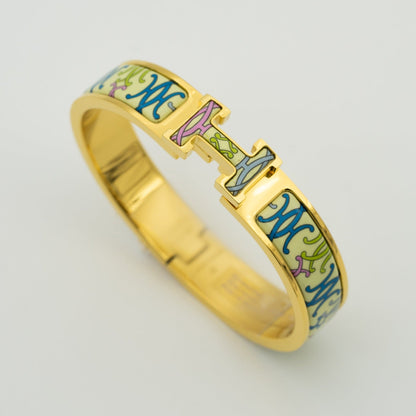 [LUXE NOBLE]Hブレスレット ベージュ マルチカラー