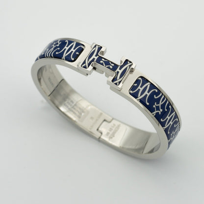 [LUXE NOBLE]H BRACELET BLACK MULTICOLOR