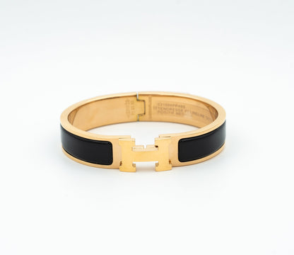[LUXE NOBLE]H BLACK BRACELET