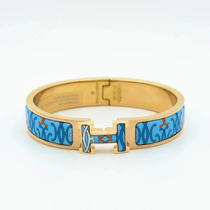 [LUXE NOBLE]H BRACELET BLUE MULTICOLOR