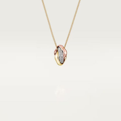 [Luxe Jewelry]TRINITY CUSHION NECKLACE COLLECTION