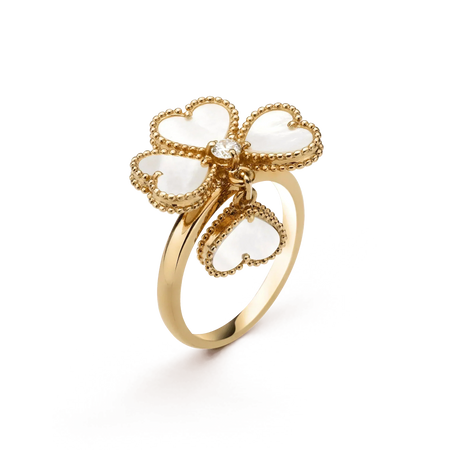 [LUXE NOBLE]SÜSSKLEE WEISSER MOP-RING