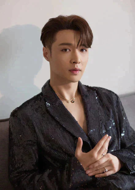 [LUXE NOBLE]JEUX DE ROSE GOLD DIAMOND NECKLACE