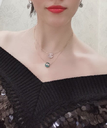 [LUXE NOBLE]ジュー ドゥ ローズ ゴールド ダイヤモンド ネックレス