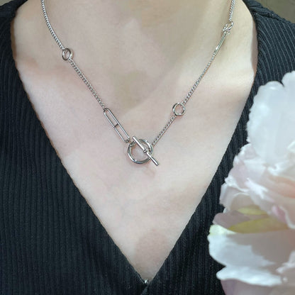 [LUXE NOBLE]HM STERLING CHAINE D'ANCRE HEART