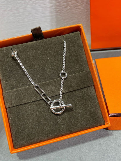 [LUXE NOBLE]HM STERLING CHAINE D'ANCRE HEART