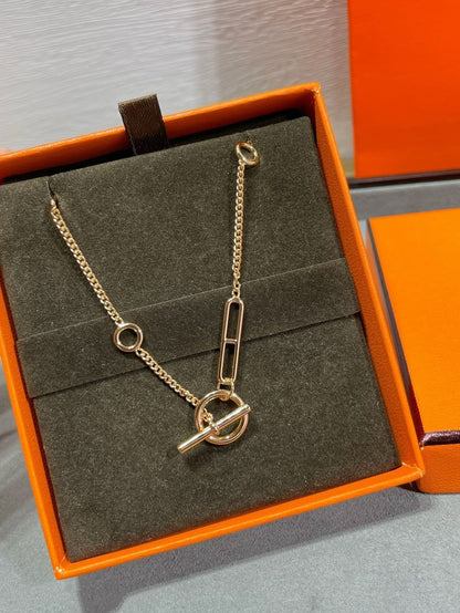 [LUXE NOBLE]HM STERLING CHAINE D'ANCRE HEART