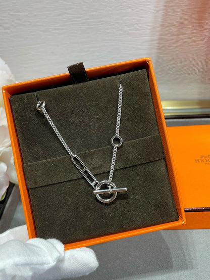 [LUXE NOBLE]HM STERLING CHAINE D'ANCRE HEART