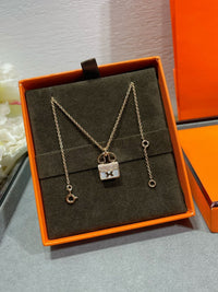 [LUXE NOBLE]H CIRCE MOISSANITE PENDANT NECKLACE GOLD