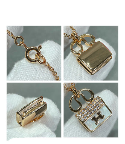 [LUXE NOBLE]H CIRCE MOISSANITE PENDANT NECKLACE GOLD