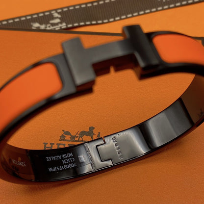 [LUXE NOBLE]CLIC HM SO BLACK OREGAN BRACELET