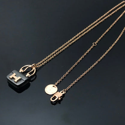 [LUXE NOBLE]レディース HM アミュレット コンスタンス ペンダント ネックレス