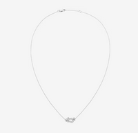 [LUXE NOBLE]FORCE 10 DIAMOND SILVER NECKLACE MINI MODEL