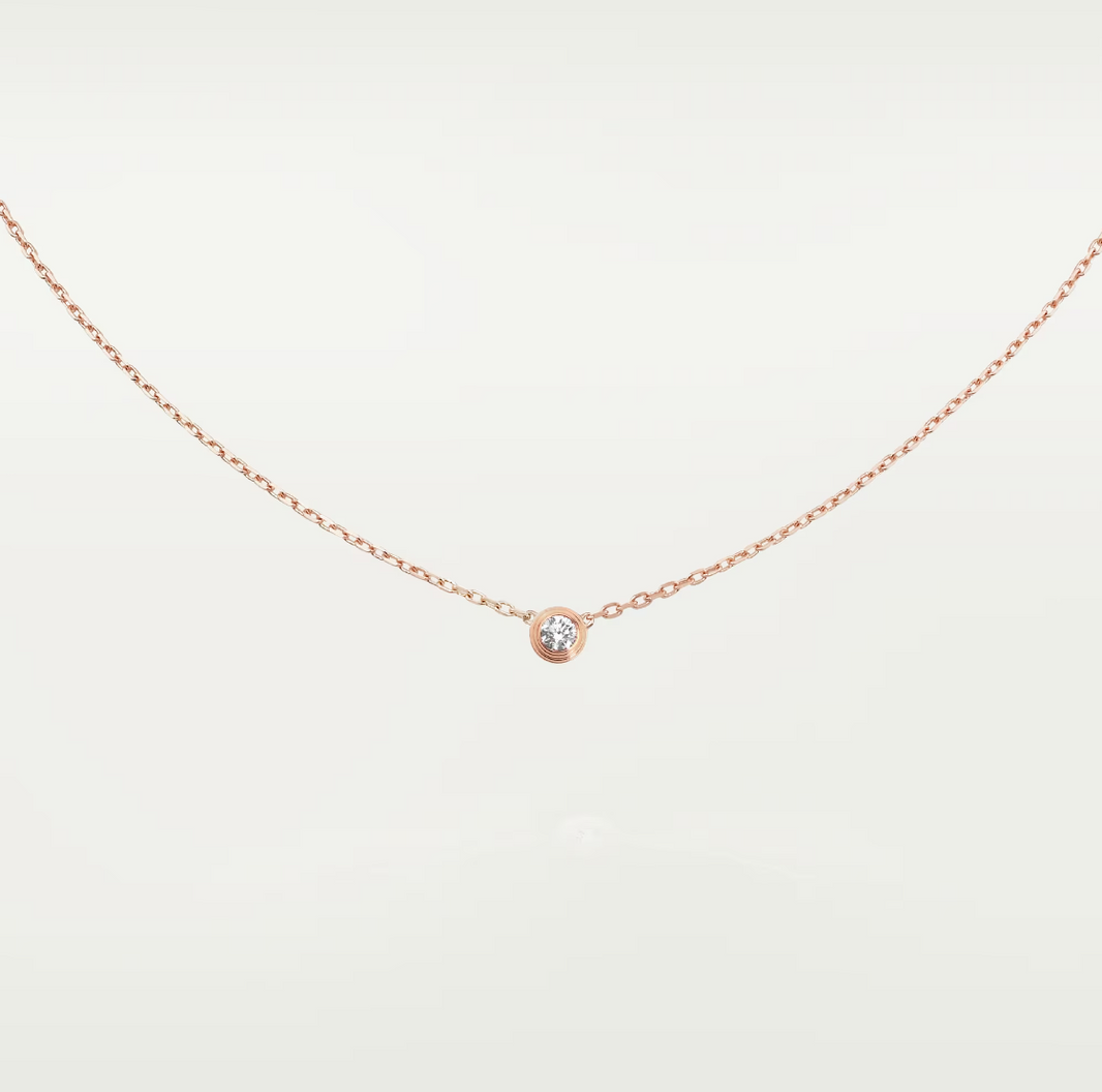 [LUXE NOBLE]DAMOUR DIAMOND NECKLACE