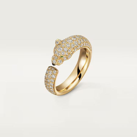 [Luxe Jewelry]PANTHERE FULL DIAMOND SMALL RING