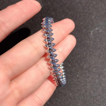 [LUXE NOBLE]CLASH SILVER BRACELET