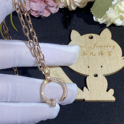 [Luxe Jewelry]JUSTE NECKLACE FULL DIAMONDS