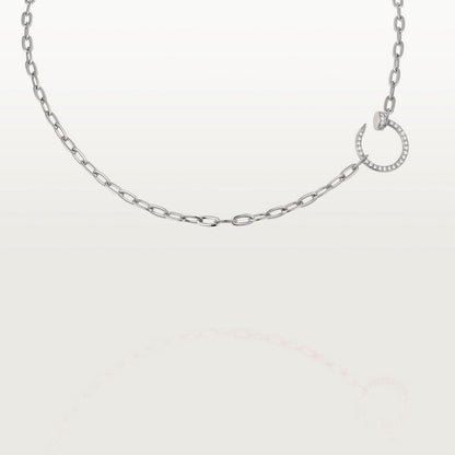 [Luxe Jewelry]JUSTE NECKLACE FULL DIAMONDS