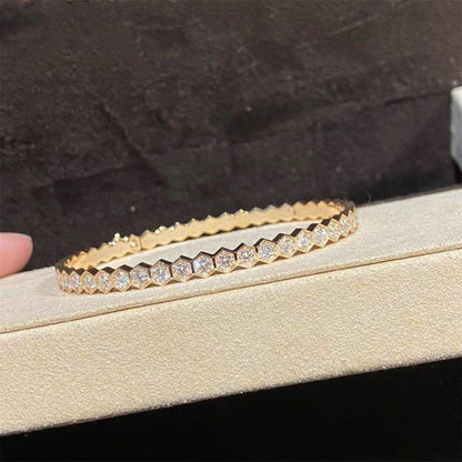 [LUXE NOBLE]BEE LOVE GOLD BRACELET FULL DIAMOND