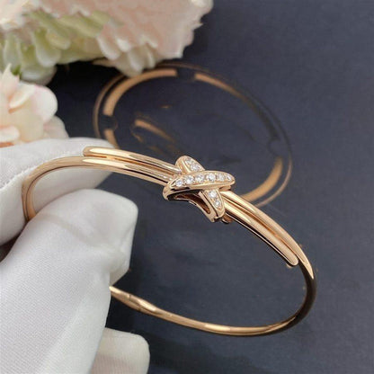 [LUXE NOBLE]JEUX DE ARMBAND ROSA GOLD DIAMANTEN