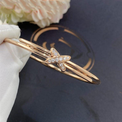 [LUXE NOBLE]JEUX DE ARMBAND ROSA GOLD DIAMANTEN