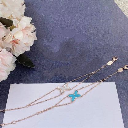 [LUXE NOBLE]JEUX BRACELET TURQUOISE PINK GOLD 1 DIAMOND