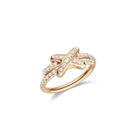 [LUXE NOBLE]JEUX DE RING PINK GOLD DIAMOND