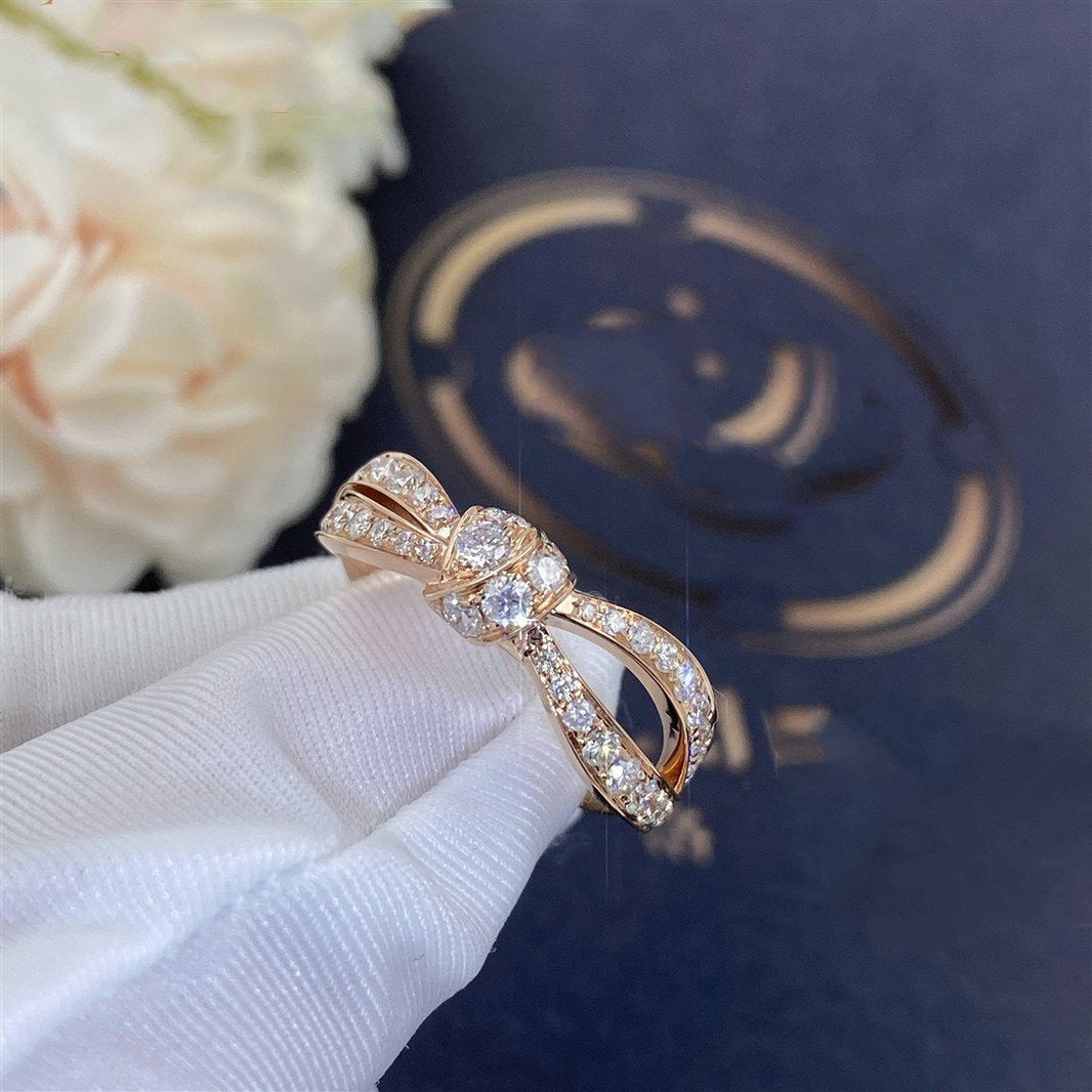 [LUXE NOBLE]LIENS PINK GOLD DIAMOND RING