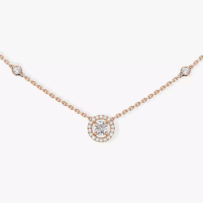[LUXE]Diamond Necklace 0,20ct Brilliant Shape Joy