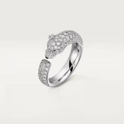 [Luxe Jewelry]PANTHERE FULL DIAMOND SMALL RING