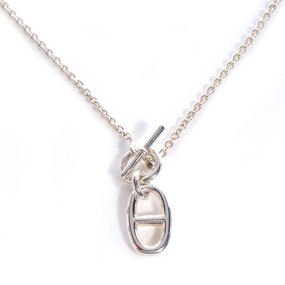 [LUXE NOBLE]HM CHAINE D'ANCRE PENDANT NECKLACE STERLING SILVER