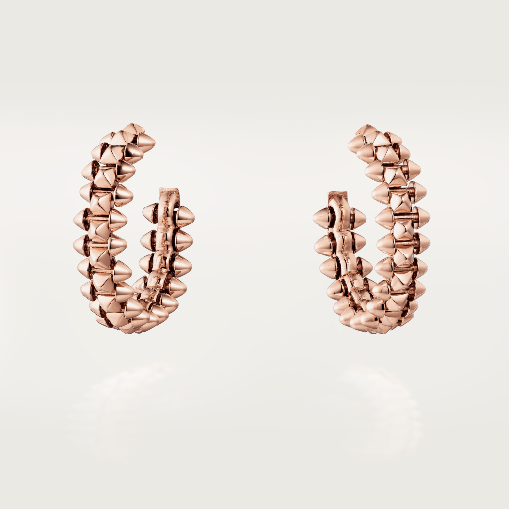 [LUXE NOBLE]CLASH SMALL HOOP EARRINGS