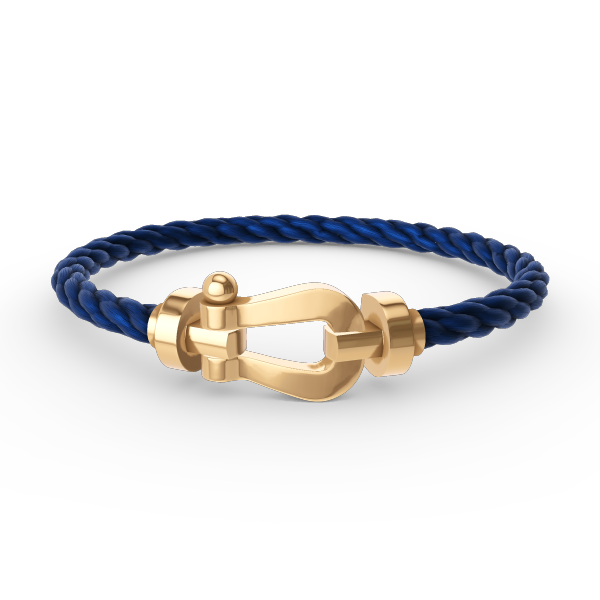 [LUXE NOBLE]FORCE LARGE HORSESHOE NO DIAMOND BRACELET GOLD